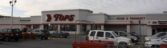 Tops Plaza In Dansville, NY